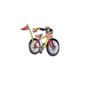 USC Trojans Beach Cruiser Pin